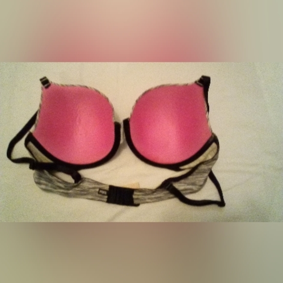 Victoria's Secret Bra Black & White Size 36C - Picture 2 of 6